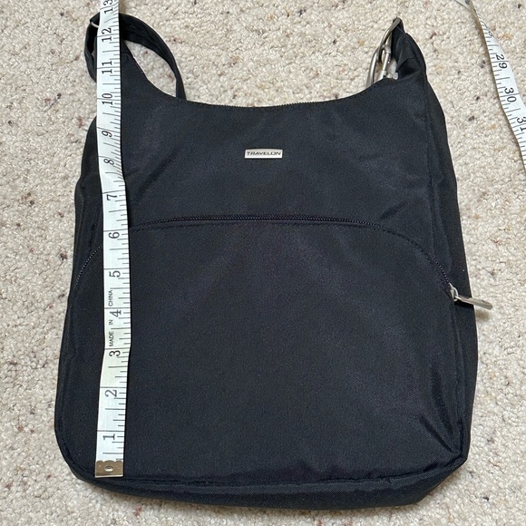 Travelon Crossbody Bag Purse 5-Point Anti-Theft Protection RFID Blocking Pocket - Picture 6 of 10